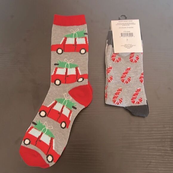 Holiday Novelty Socks - Women's Size 5-9 - Picture 2 of 2